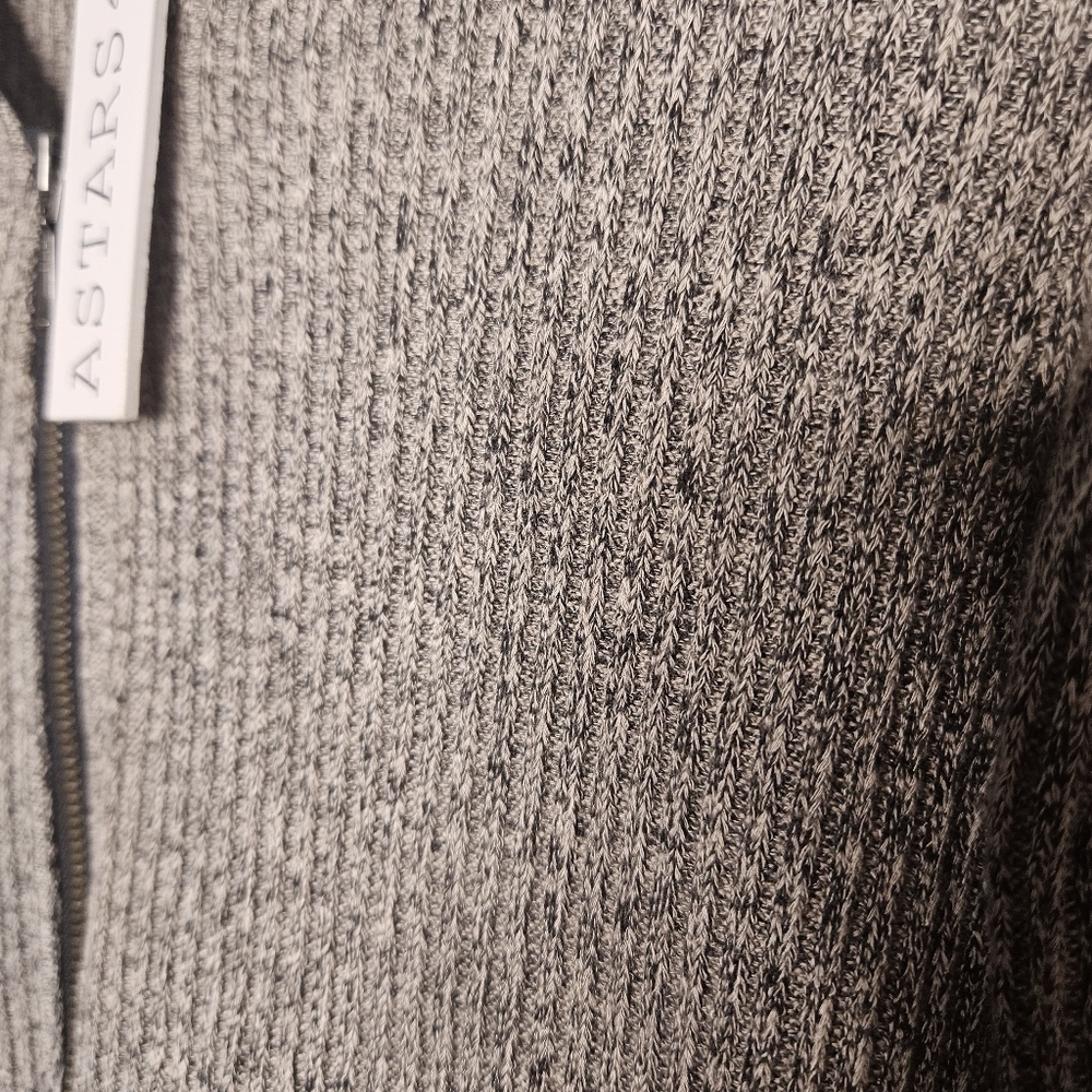ASTARS Women's Manhattan Zip Dress in Mocha Rib NWT - Picture 5 of 8